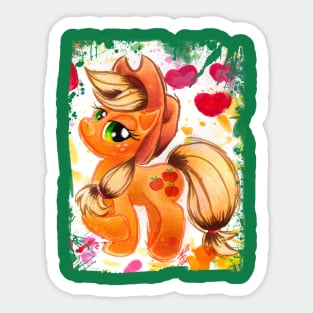 Apple Jack Sticker